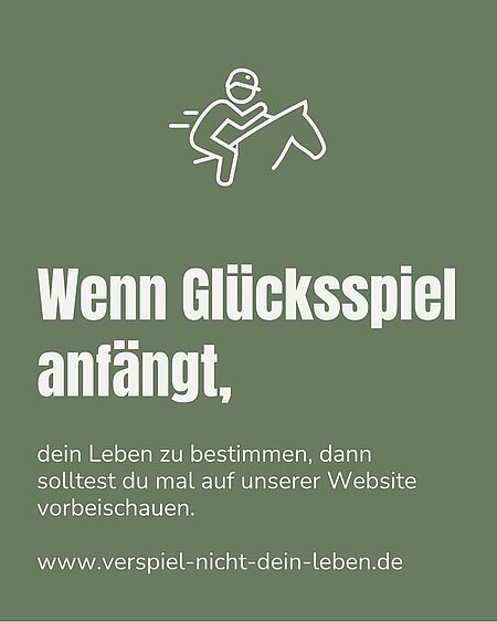 Informationen unter:

www.verspiel-nicht-dein-leben.de