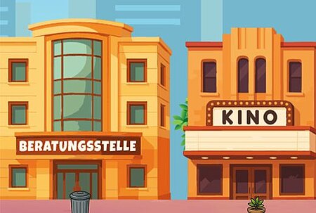 Neu – Virtuell – Interaktiv – Anders.

Begehbare virtuelle Stadt hebt Glücksspielsuchtprävention in eine neue Dimension

Die neue Homepage des etablierten Computerspiels „Spielfieber, der Countdown läuft…“ bietet eine Vielzahl von Möglichkeiten für pädagogische Fachkräfte und Jugendliche.

Bereits beim Betreten der Website öffnet sich ein großformatiges interaktives Feld mit einer modernen Stadtansicht. Die Besuchenden erstellen sich einen Avatar. Anschließend bewegt sich die eigene Spielfigur frei durch die Stadt. Dort sieht man andere Spielende und kann kurze Wortwechsel führen. Beim Erkunden der Stadt werden Punkte gesammelt und Level errungen.

Jede Unterseite kann als begehbares Gebäude besucht werden. Fachkräfte finden beispielsweise Informationen und Hintergründe im Pädagogischen Zentrum, Kontaktmöglichkeiten in der Postfiliale oder Zugang zu anderen Angeboten im Gebäude der Aktion Jugendschutz. Jugendliche können unter anderem in der Spielhalle Minigames spielen, Kurzvideos im Kino ansehen oder im Observatorium einen Risikocheck machen.

Die Stadt, die Spielfigur und die sozialen Elemente schaffen einen spielerischen Zugang und fördern eine aktive Teilnahme der Heranwachsenden an verschiedenen Aspekten des Themas Glücksspiel.

Die Seite eignet sich ideal als Gesprächsanlass und Reflexionsimpuls in der Arbeit mit Jugendlichen und jungen Erwachsenen.

Also, gerne testen, teilen und thematisieren:

www.spielfieber.net